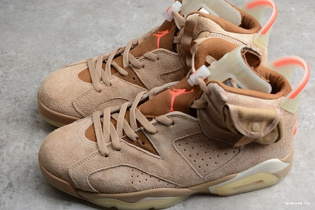Scott “British DH0690-200 Travis Khaki” x Jordan Air 6 0804